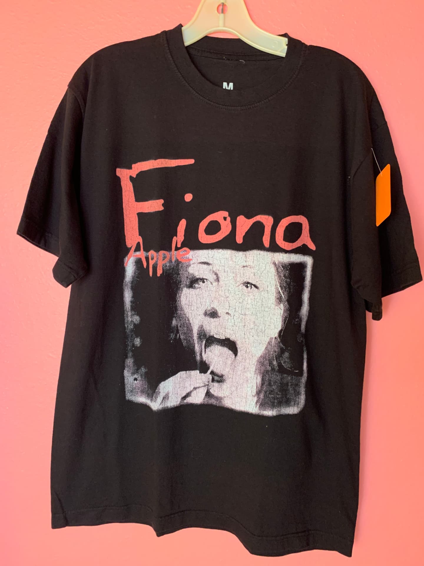 Black Fiona Apple graphic tee